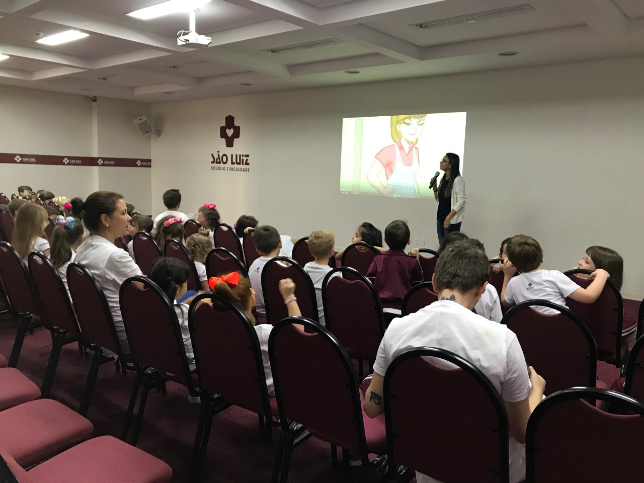 Samae promove palestra para estudantes do Colégio São Luiz