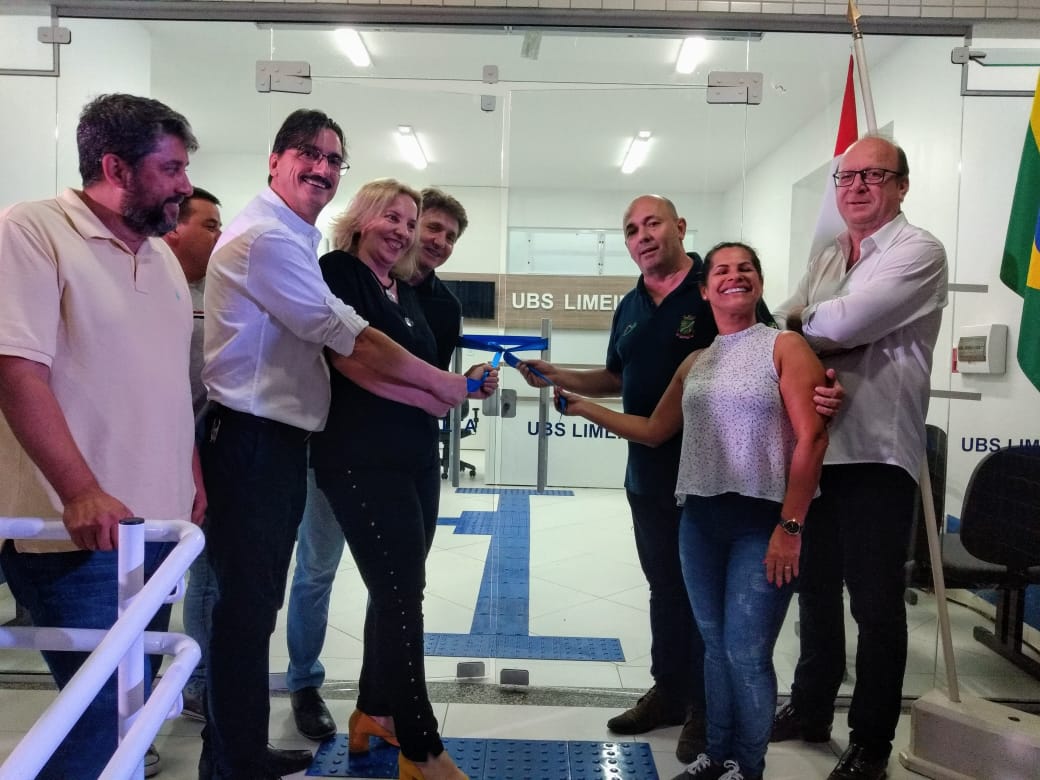 Prefeitura inaugura Unidade de Saúde no bairro Limeira Alta