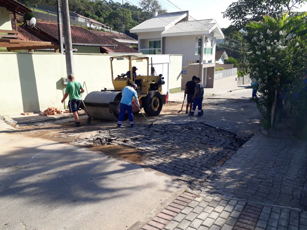 Obras: recuperação do município após temporal de sexta-feira é prioridade