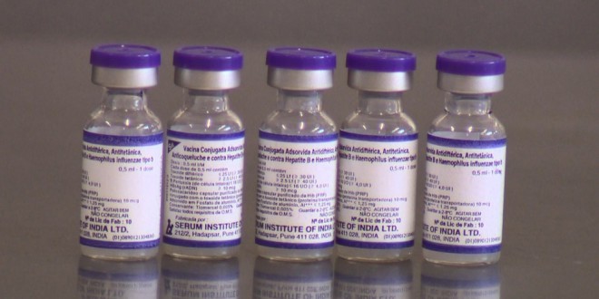 Brusque recebe 490 doses da pentavalente. Vacinação começa nesta segunda (20)