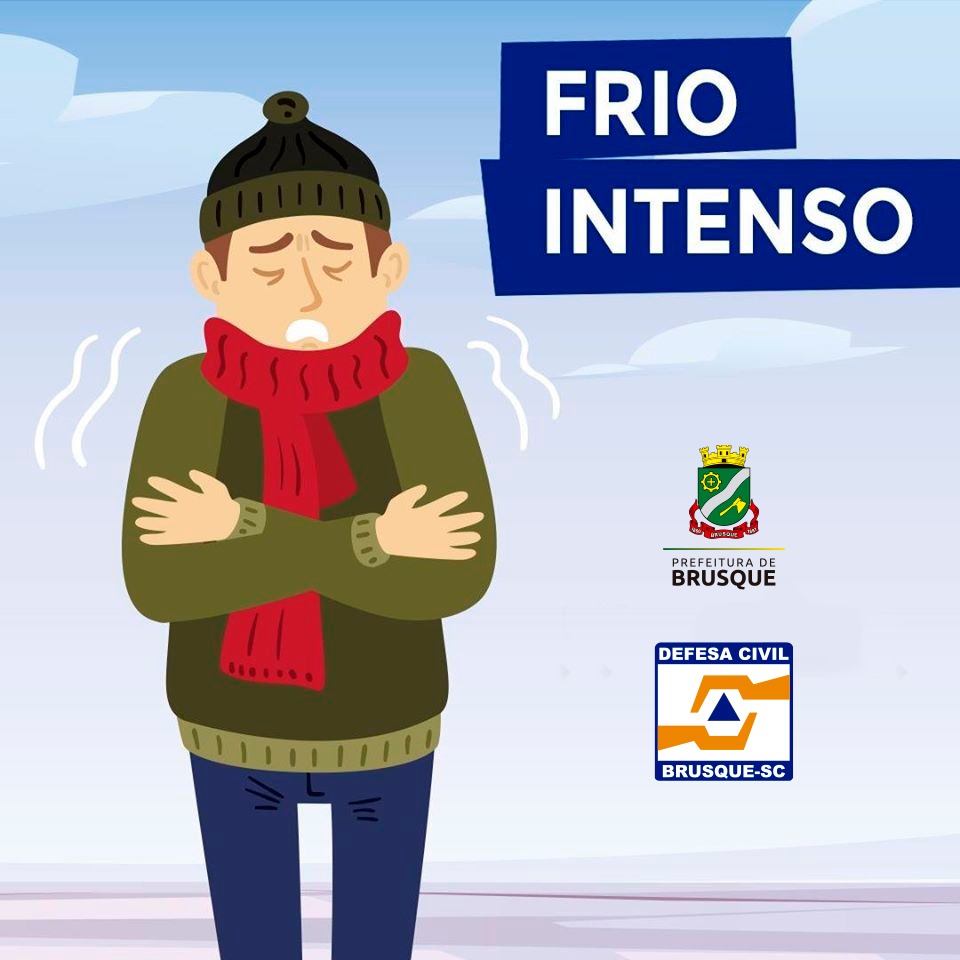 Defesa Civil e Assistência Social reforçam pedido de atenção devido ao período de frio intenso