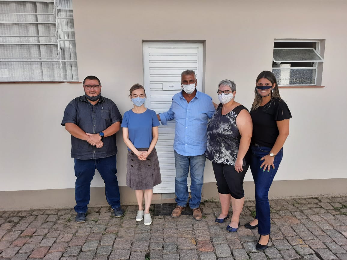 Representantes do Horto Florestal realizam visita técnica em Pomerode Rio dos Cedros