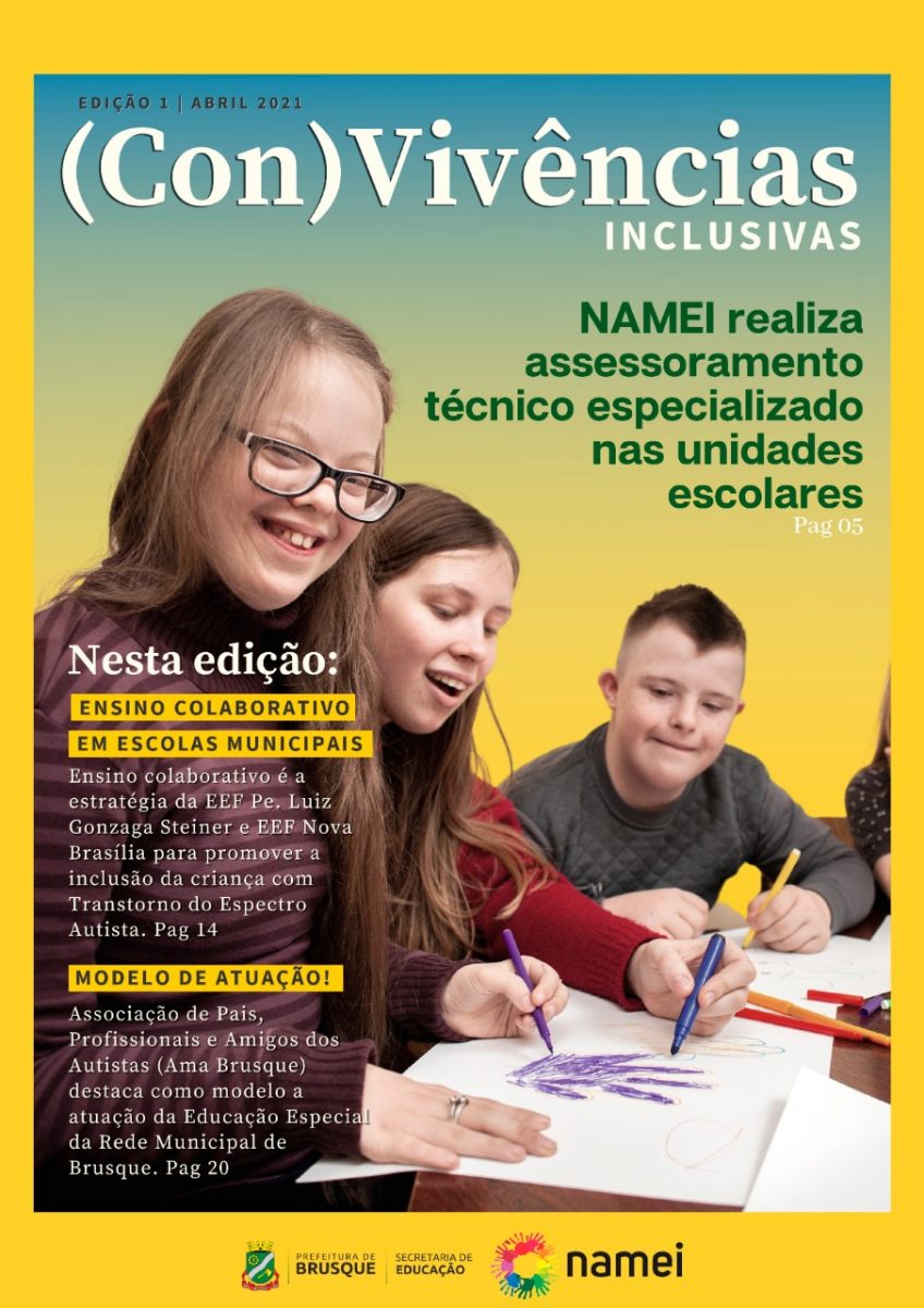 Secretaria de Educação de Brusque lança revista sobre inclusão escolar