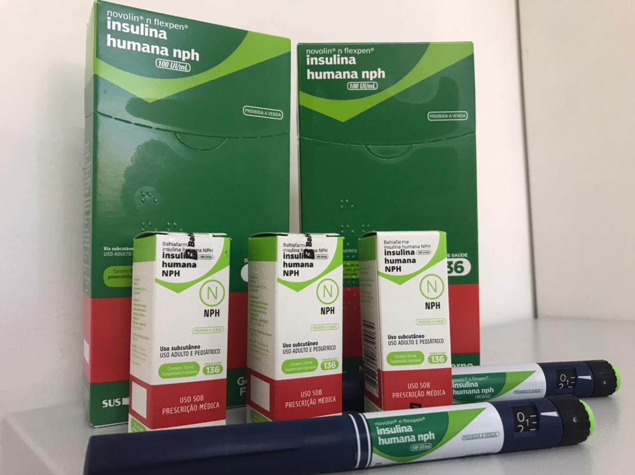 Secretaria de Saúde passa a distribuir insulinas em algumas Unidades Básicas de Saúde