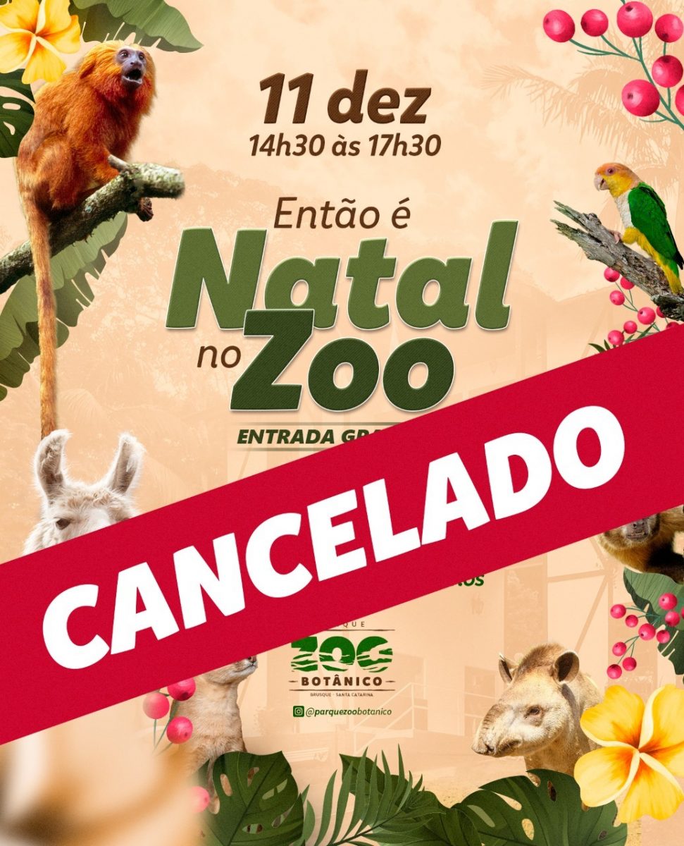 Natal no Zoo é cancelado