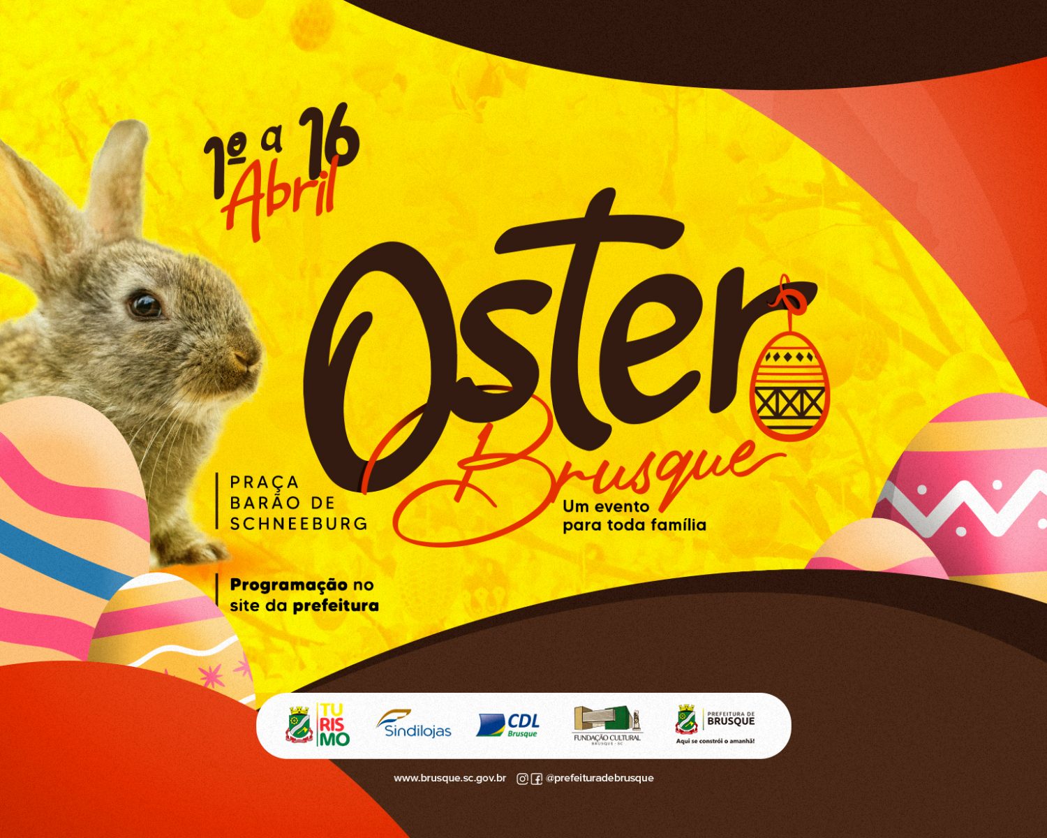 OsterBrusque: Fazendinha do Coelho e programação cultural celebram a chegada da Páscoa
