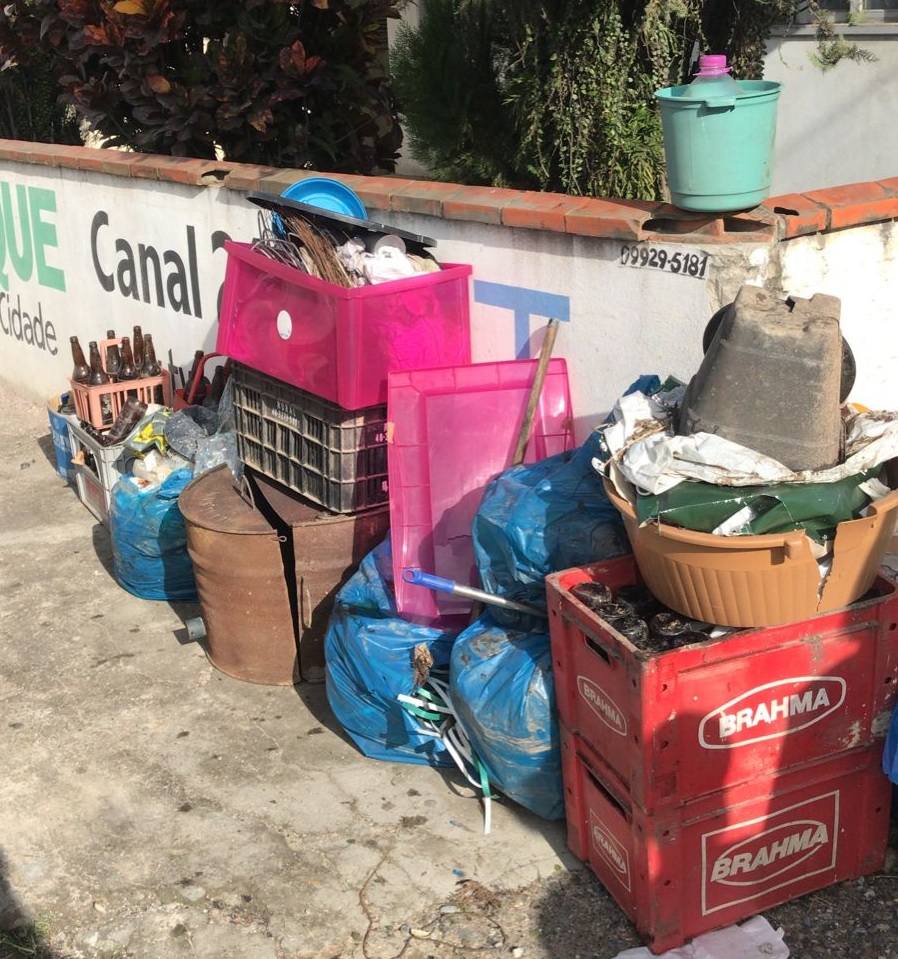 Mutirão D. no bairro Santa Terezinha recolhe 15 toneladas de lixo