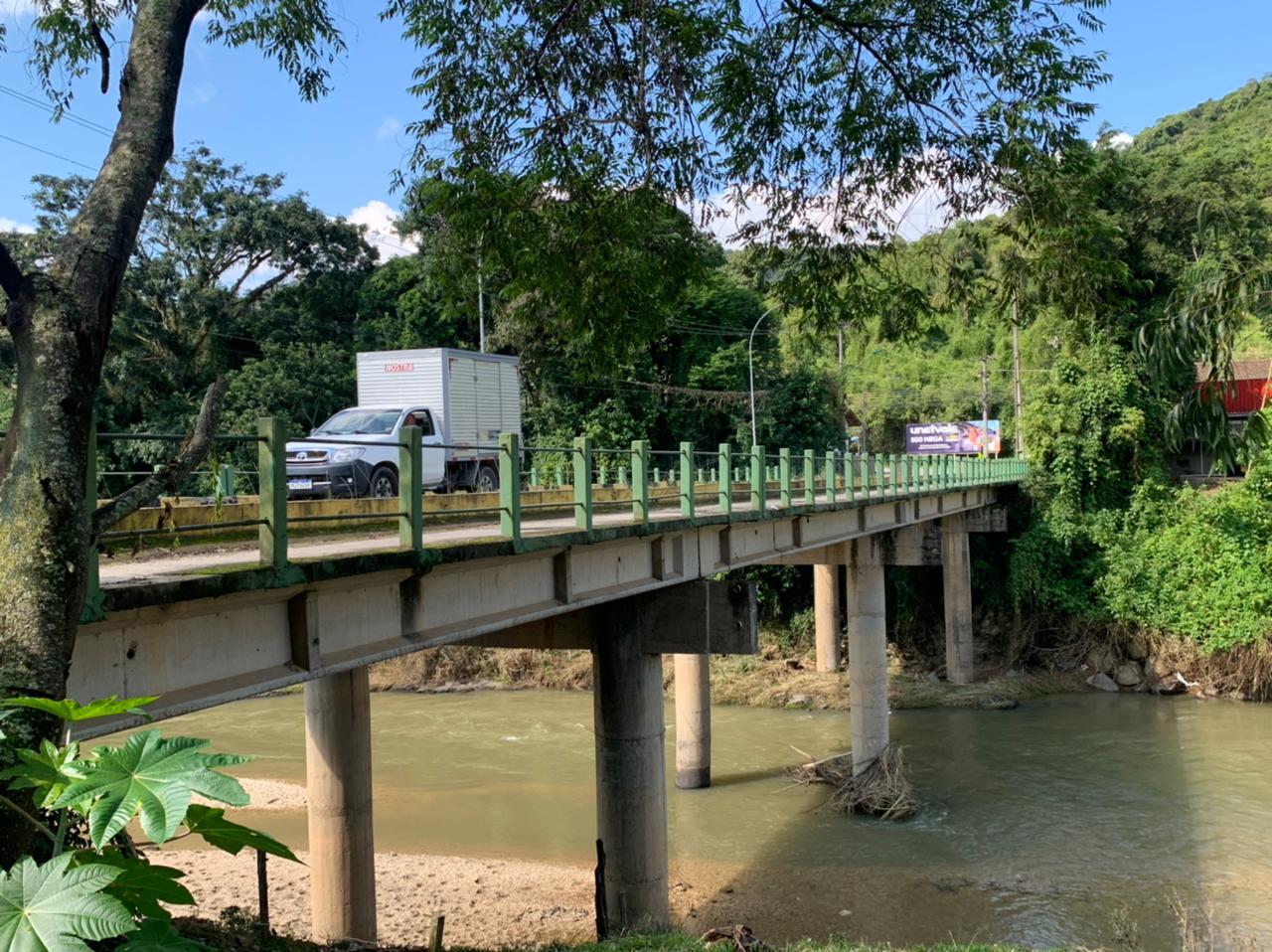 Prefeitura de Brusque vai iniciar obra de reestruturação da ponte Alois Petermann, no bairro Rio Branco