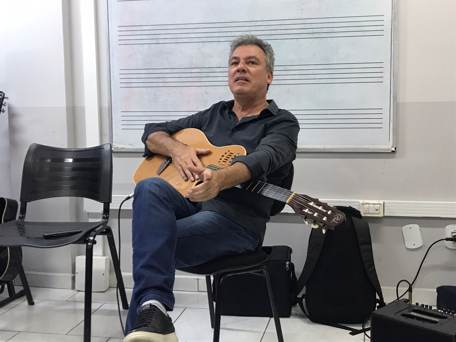 Brusque 162 anos: WorkShop de violão com Luiz Meira