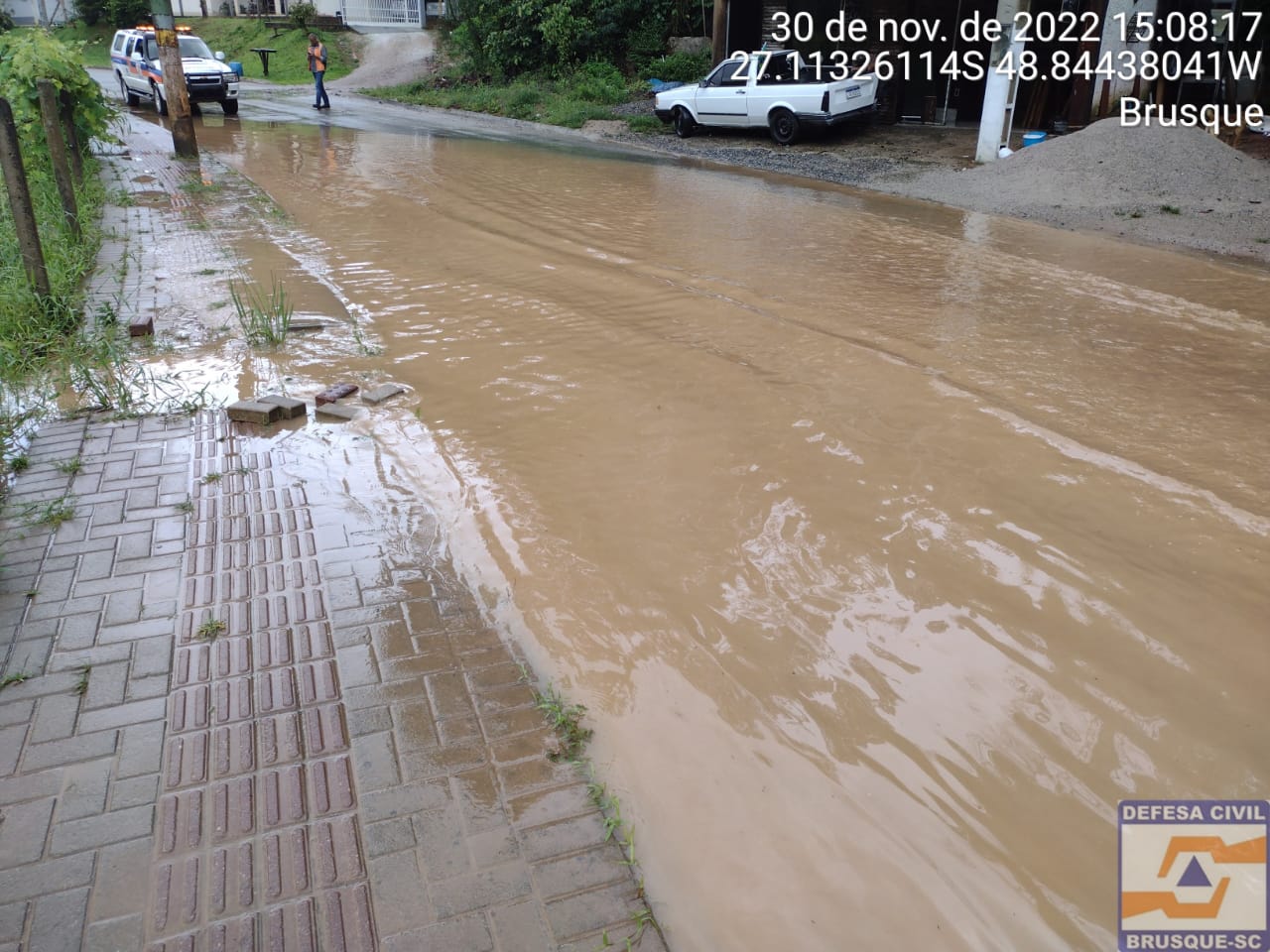 Defesa Civil atualiza boletim das chuvas em Brusque