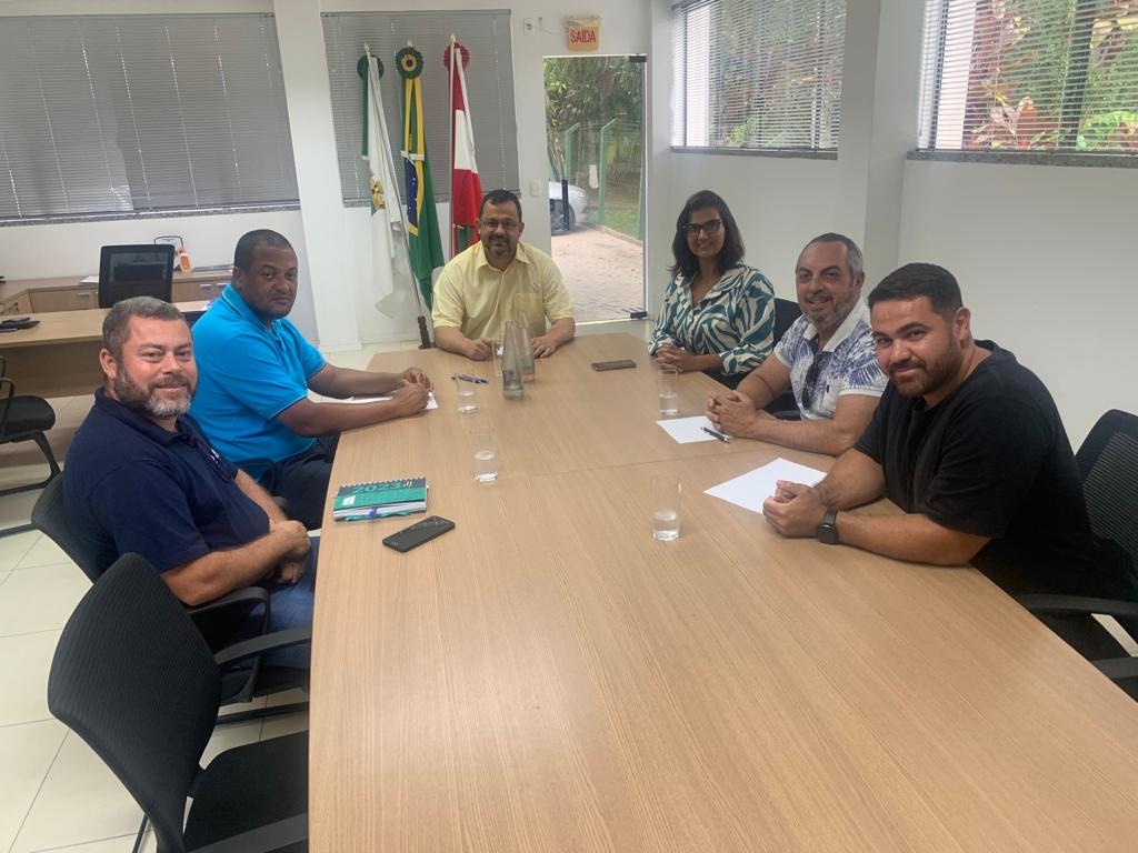 Samae de Brusque recebe visita de diretores do Samae de Governador Celso Ramos