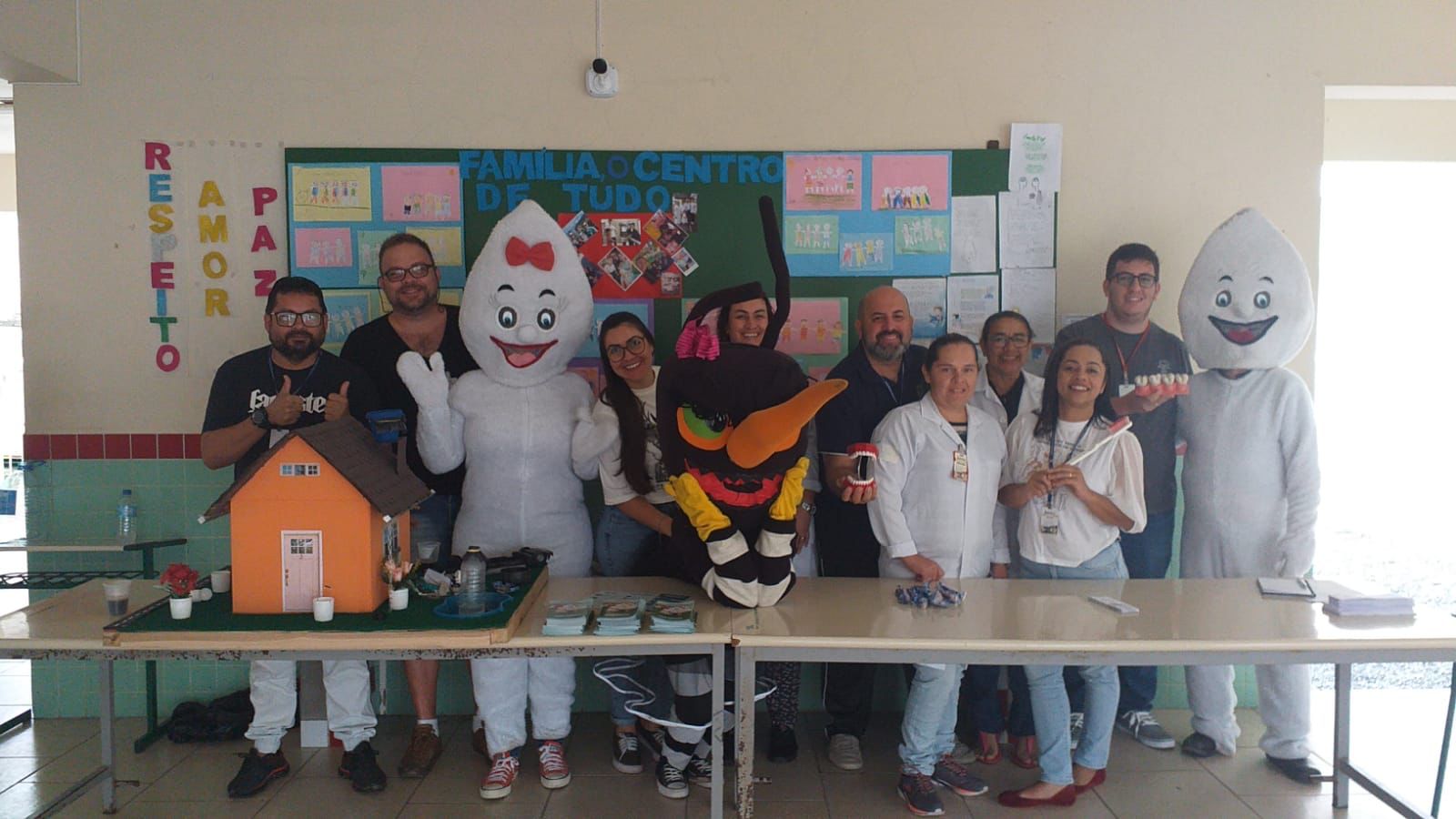 Secretaria de Saúde de Brusque realiza ação Família nas Escolas